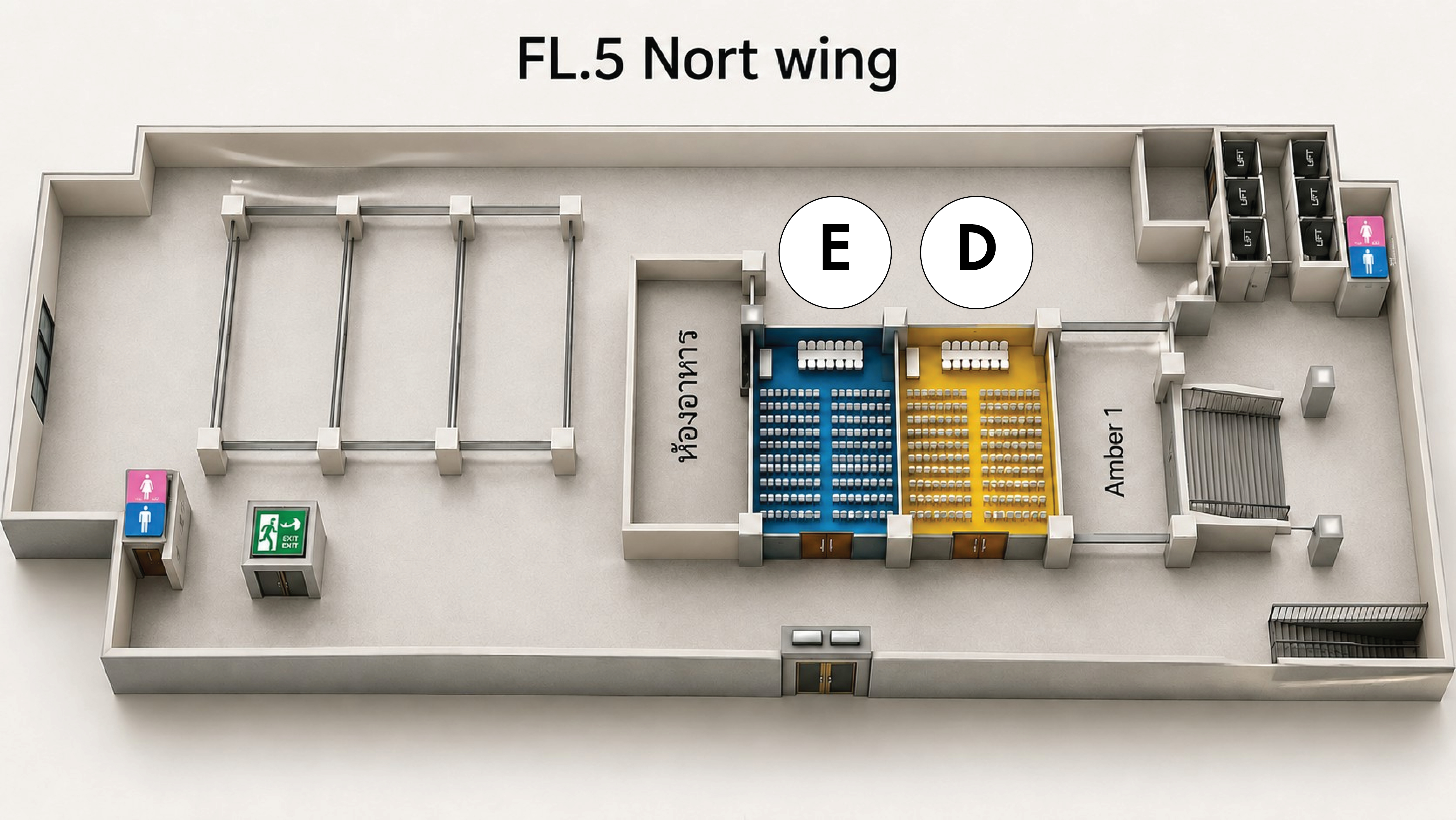 TRC24 Directory Plan Floor 5